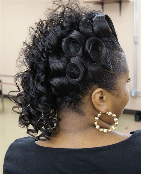 black hair pin ups|natural black hair updo styles.